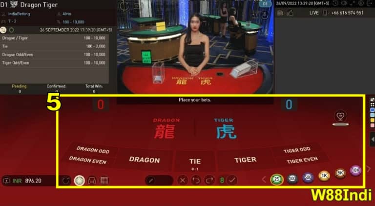 How To Play Dragon Tiger Online Game For Real Cash W88indi