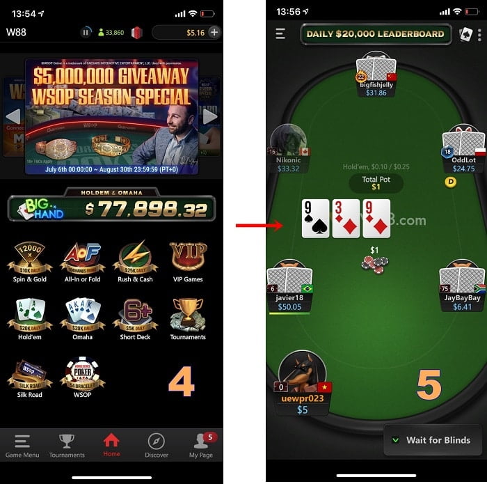 888 poker app download android